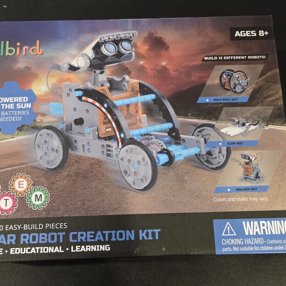 Sillbird 12-in-1 Solar Robot Building Kit STEM